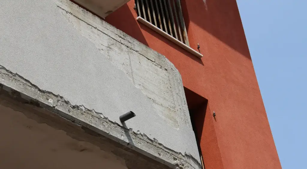 infiltração em concreto