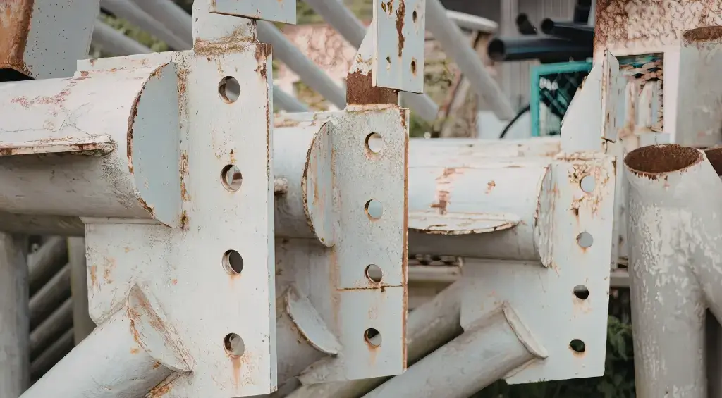 corrosão em estruturas