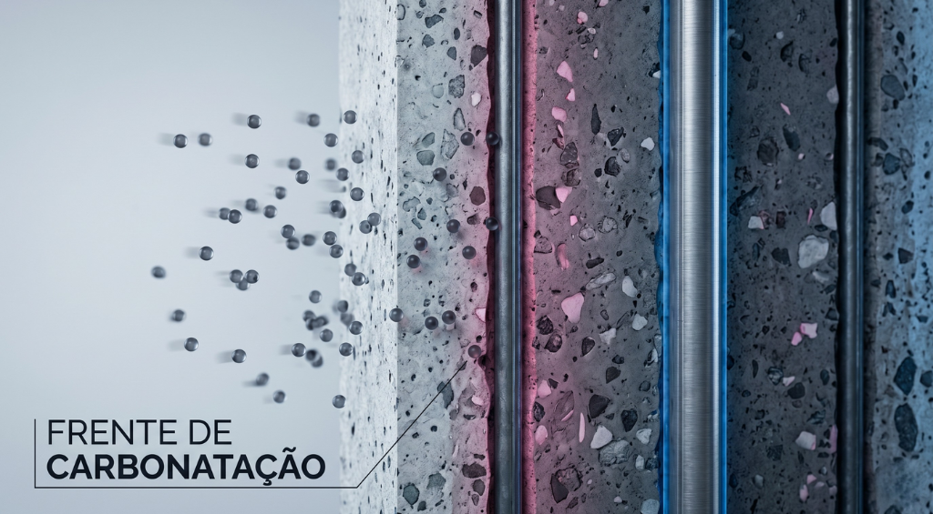 carbonatação do concreto