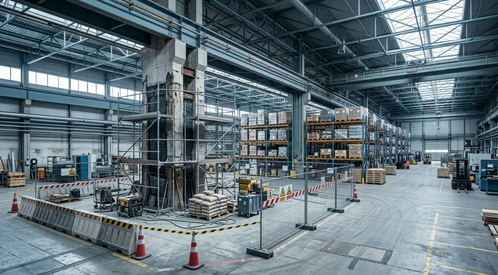 manutenção estrutural industrial